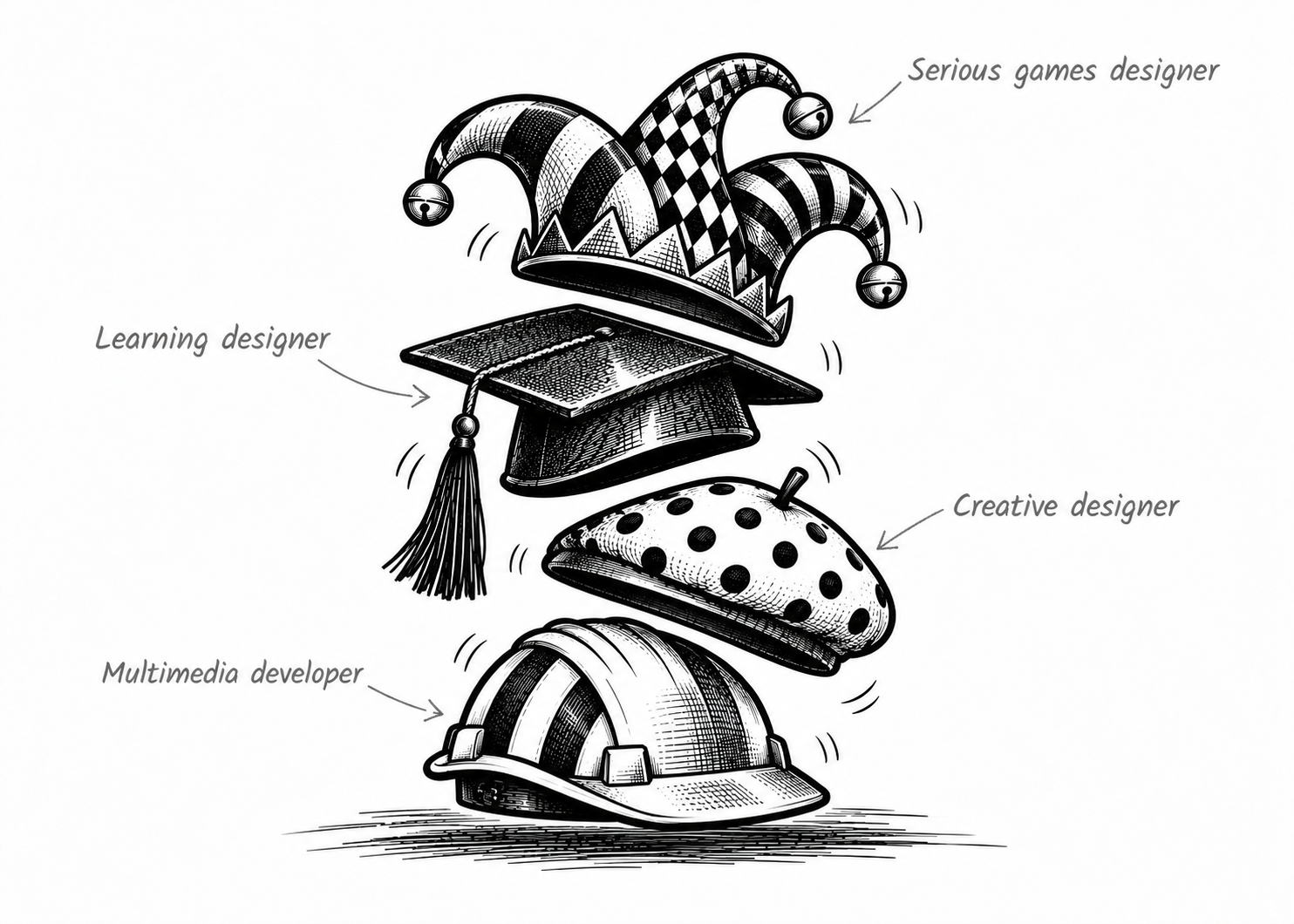 Roles: Serious games designer, Learning designer, Creative designer, Multimedia developer